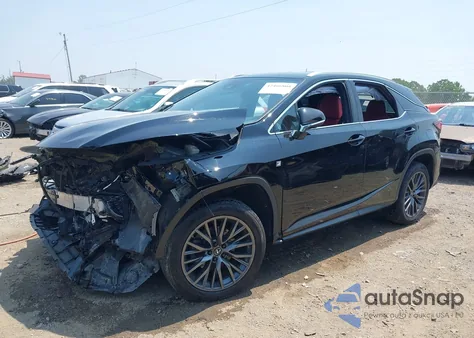 2021 Lexus Rx 350 F Sport Appearance из США, поврежденный, VIN 2T2SZMDAXMC308020